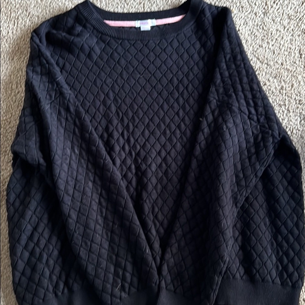 Black sweater